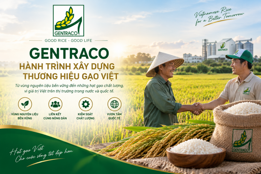Gentraco – Hành trình xây dựng thương hiệu gạo Việt