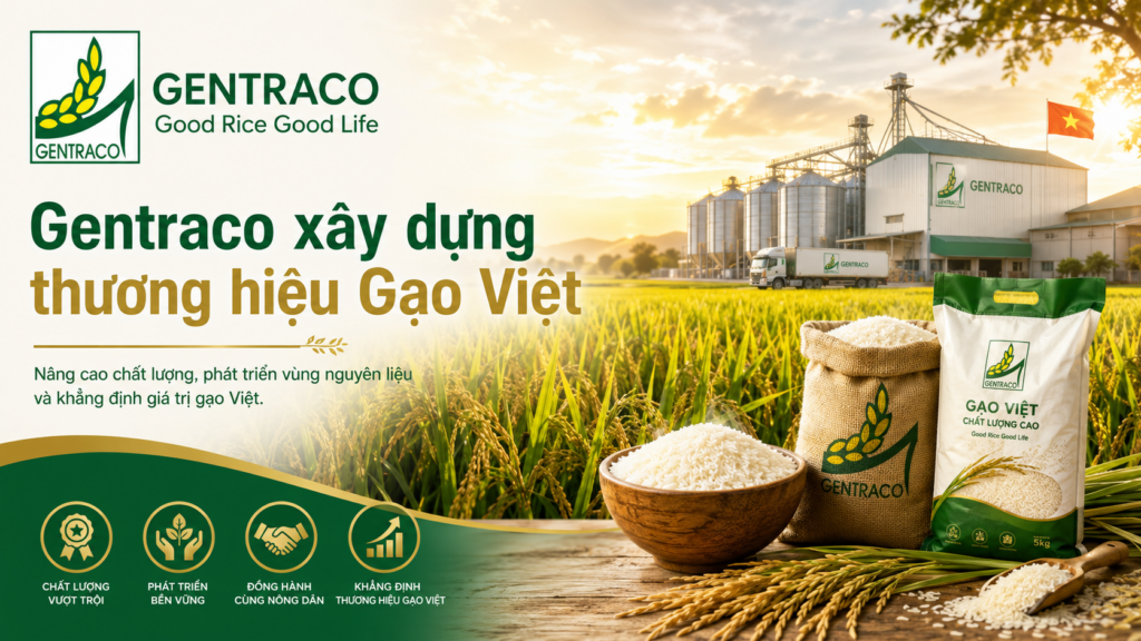 Gentraco xây dựng thương hiệu Gạo Việt